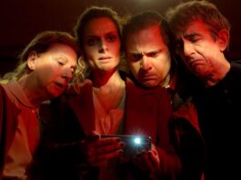 Angela Finocchiaro, Giovanna Mezzogiorno, Raffaella Rea, Sergio Rubini, Claudio Santamaria in Educazione Fisica